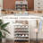 6-Tier Stackable Shoe Rack With Anti-Tipping Device, Multi-Functional Shoe Storage Shelves For Closet, Entryway, Bedroom, And Living Room