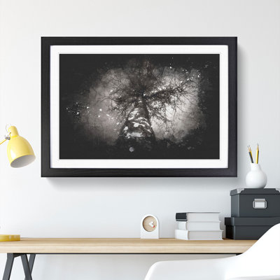 Birch Tree - Picture Frame Graphic Art