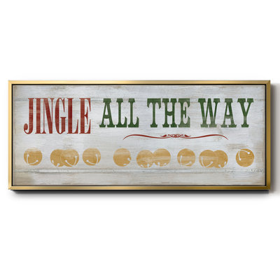 Toile encadrée «Jingle All the Way»