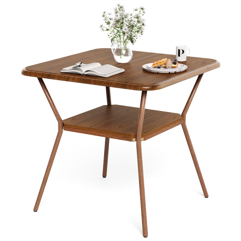 Metal Base Dining Table