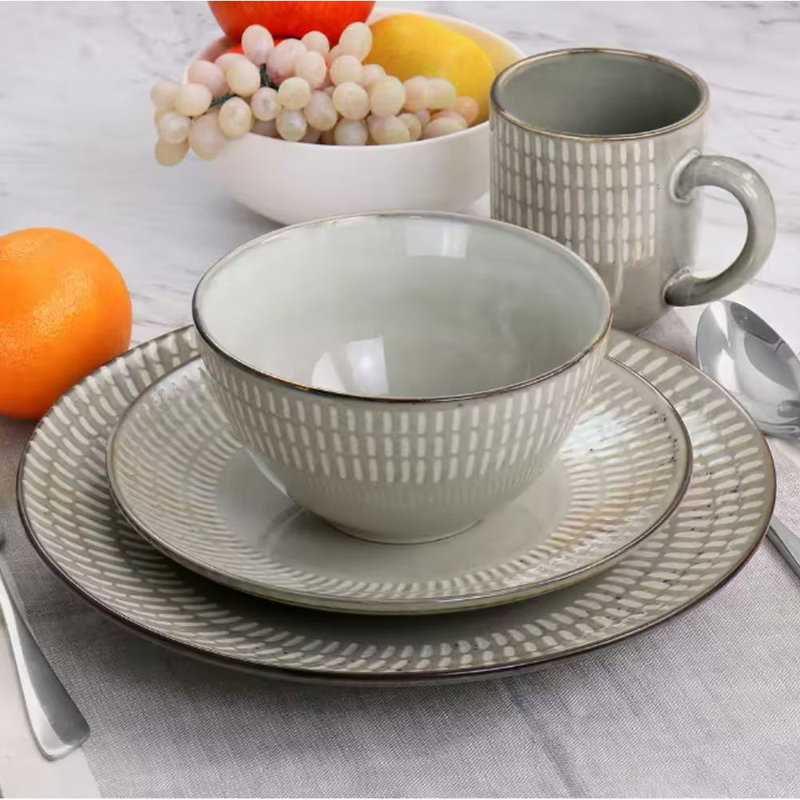Gibson Elite Dinnerware - Set of 16