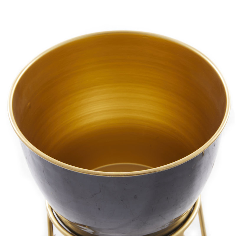 Metal Cachepot, Black