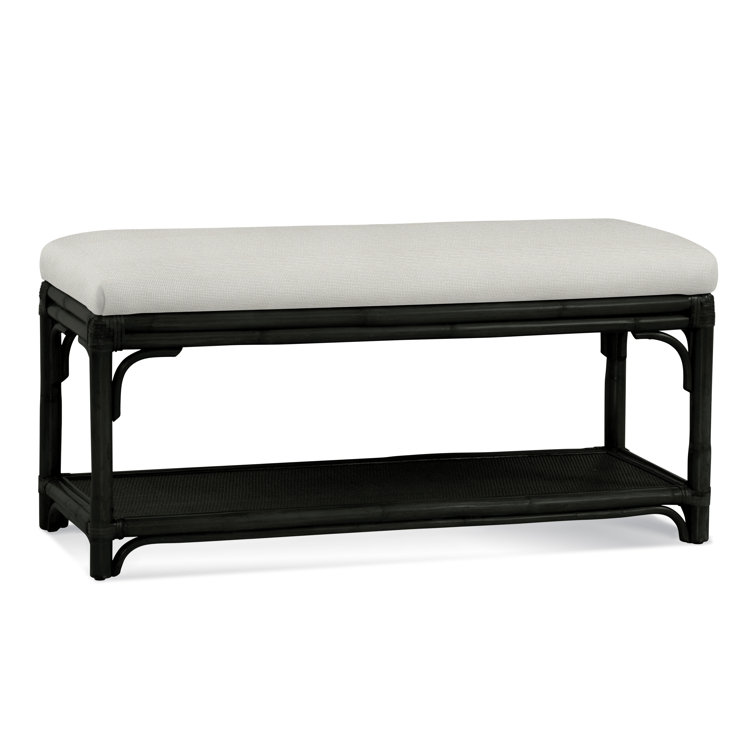 Banc de rangement en osier Summer Retreat