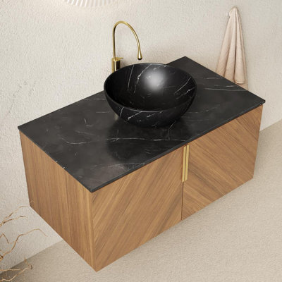 Meuble-lavabo 36 po avec lavabo en céramique
