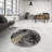 Abstract Indoor Rug-399447806