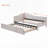 Upholstered Corner Daybed With Pop Up Trundle-956747089