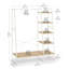 Manufactured Wood Freestanding Drying Rack-1782459877