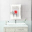 20 X 28 Inch Wall Mounted Mirror Cabinet For Bathroom - Led Lights. Fog, Waterproof, Dimmable, 3000k 6000k, Touch Switch, Shelves Lights, , 2