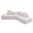 Minimalist Cloud Sectional Couch ,Modern Couches ,4-Seater ,No Assembly,Two modular sofa,Boucle Teddy Fabric,upholstered ,anti-wrinkle fabric-371262915