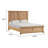 E.King Bed, Natural Oak-784911045