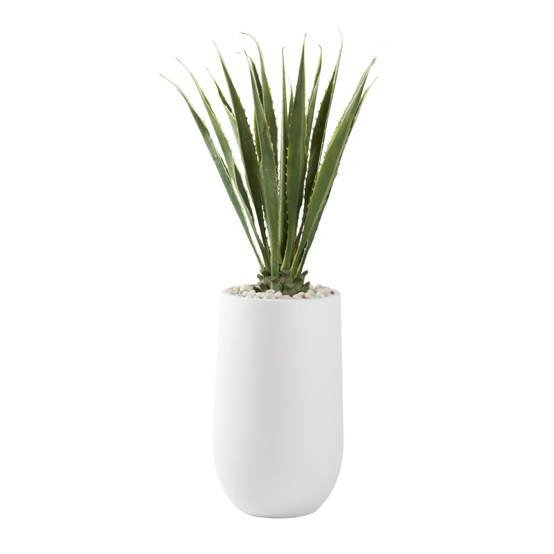 66'' Faux Agave Plant in Planter