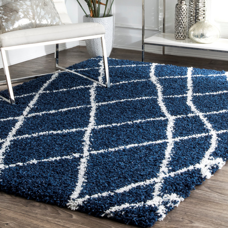 Hackett Moroccan Indoor Rug, Rectangle 4' x 6'