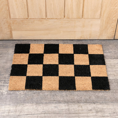Checkered Doormat