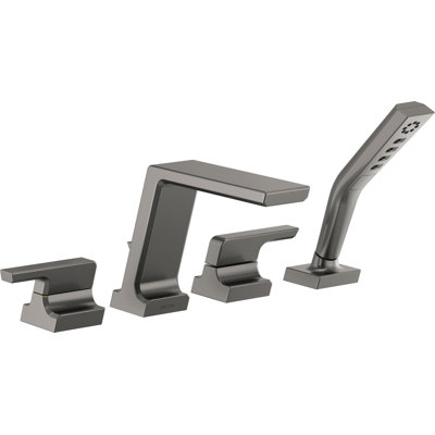 Pivotal® Deck-Mounted Tub Filler with Handshower