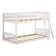 Aileana Twin Over Twin Solid Wood Bunk Bed by Lark Manor™
