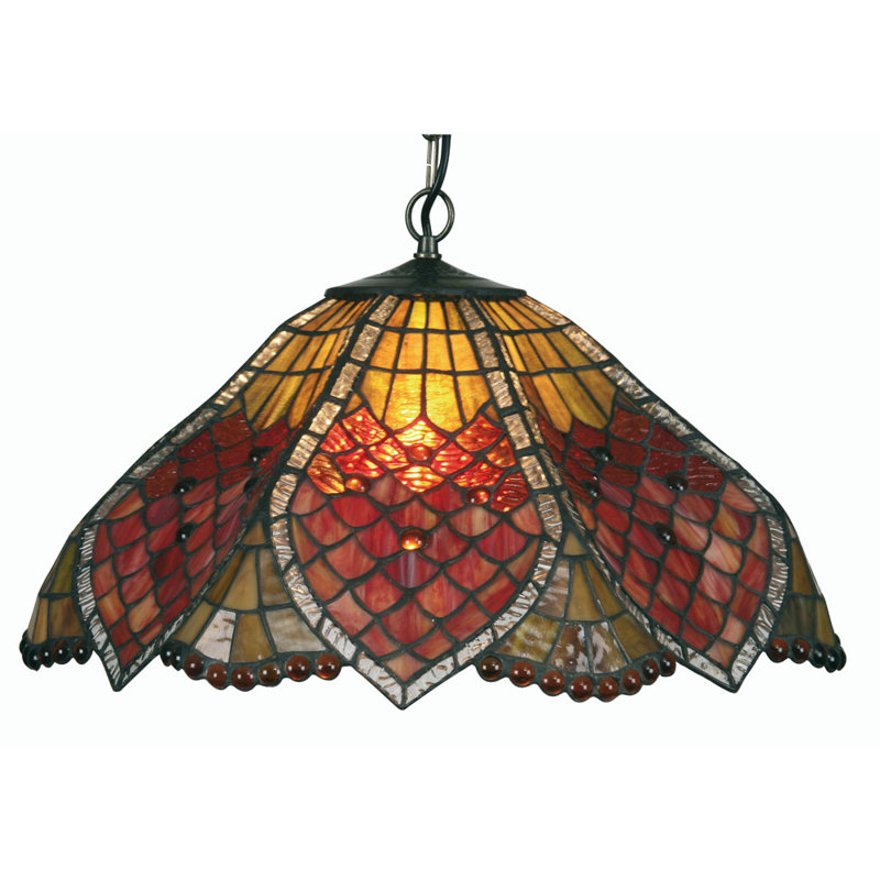 Orsino 1 - Light Pendant, 22.6cm H x 42cm W x 42cm D