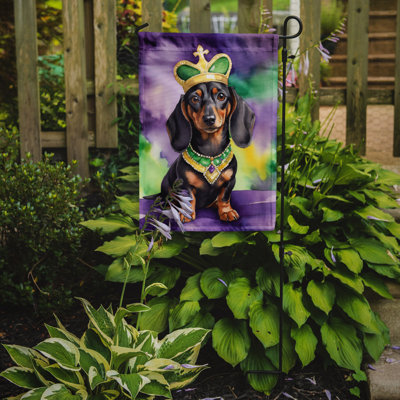 Drapeau de jardin dalmatien très grand en polyester 15,5 x 11,25 po
