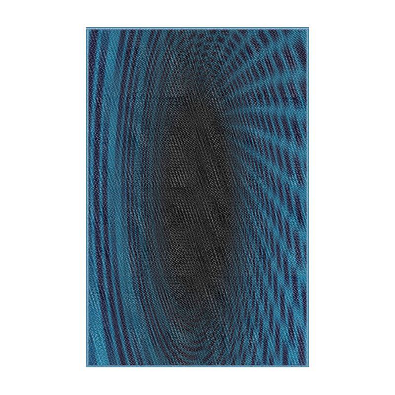Geometric Indoor Rug, Rectangle 8' x 12'
