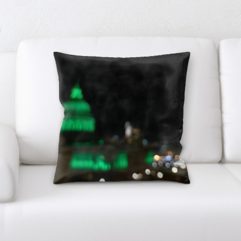 Microsuede Throw Pillow