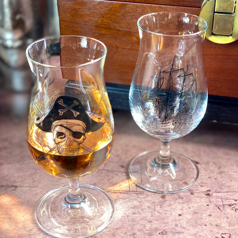 The Buccaneer Collection Rum Glass 190Ml Set/2
