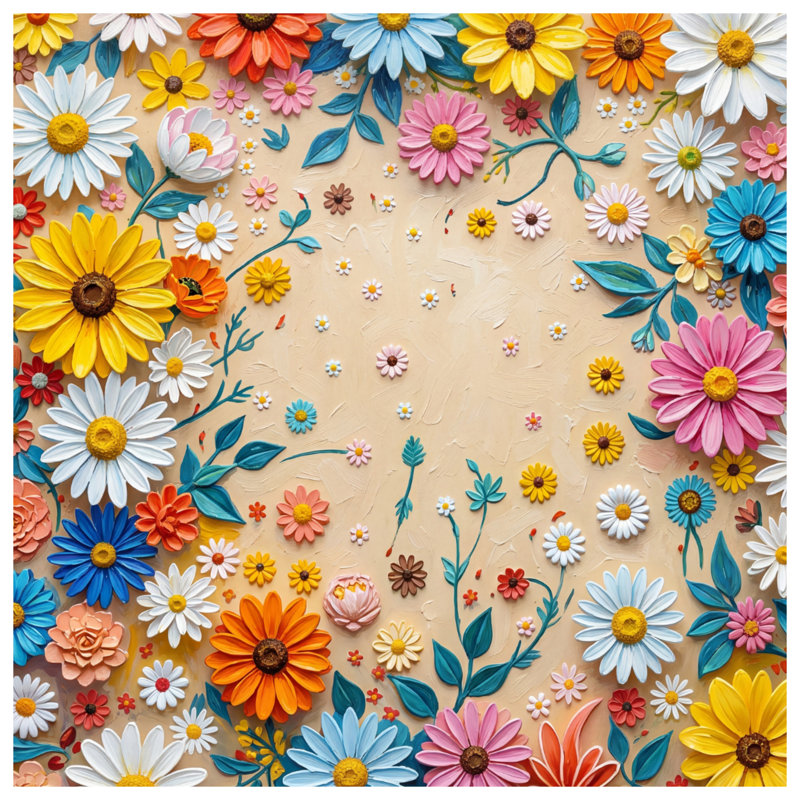 Tapisserie murale arrangement floral coloré - décoration murale fleurs, 104in H x88 with 4 Grommets