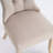 Upholstered Dining Chair With Button - Tufted Back & Wooden Legs(set Of 6)-1278027749-1278289816