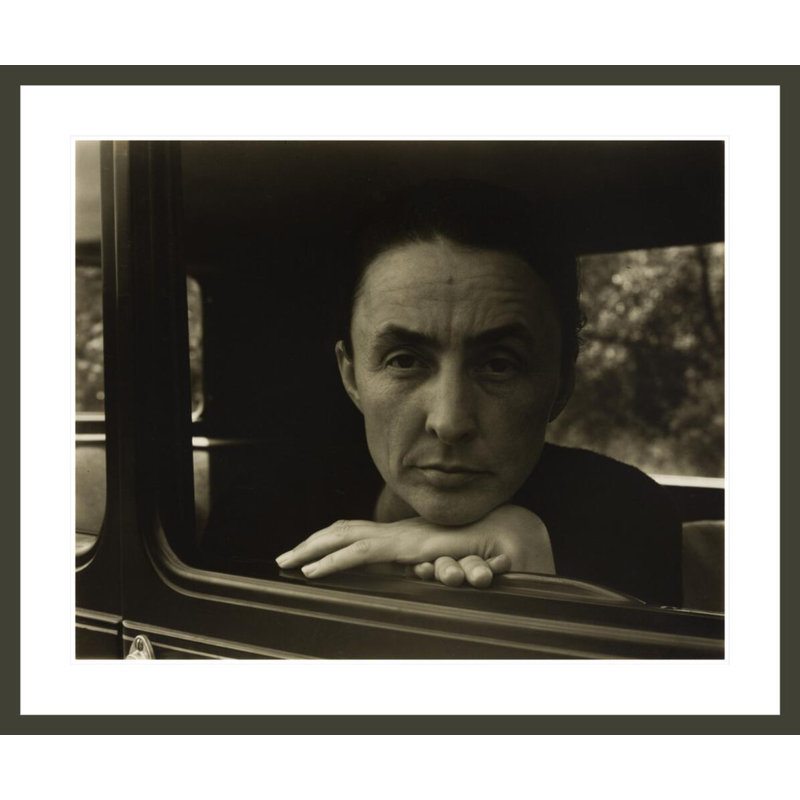 «Georgia O'Keeffe» par Alfred Stieglitz, impression giclée sur cadre, H 33,5 po x l 40,03 po