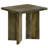 Donovan Mango Brown Square Solid Wood End Table
