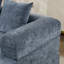 Lit convertible pliant en bleu, polyvalent pour se prélasser et dormir, tissu chenille doux, espace de rangement, rembourrage rapide après avoir déballé le matelas pour dormir, rembourrage, oreillers inclus-1726356079
