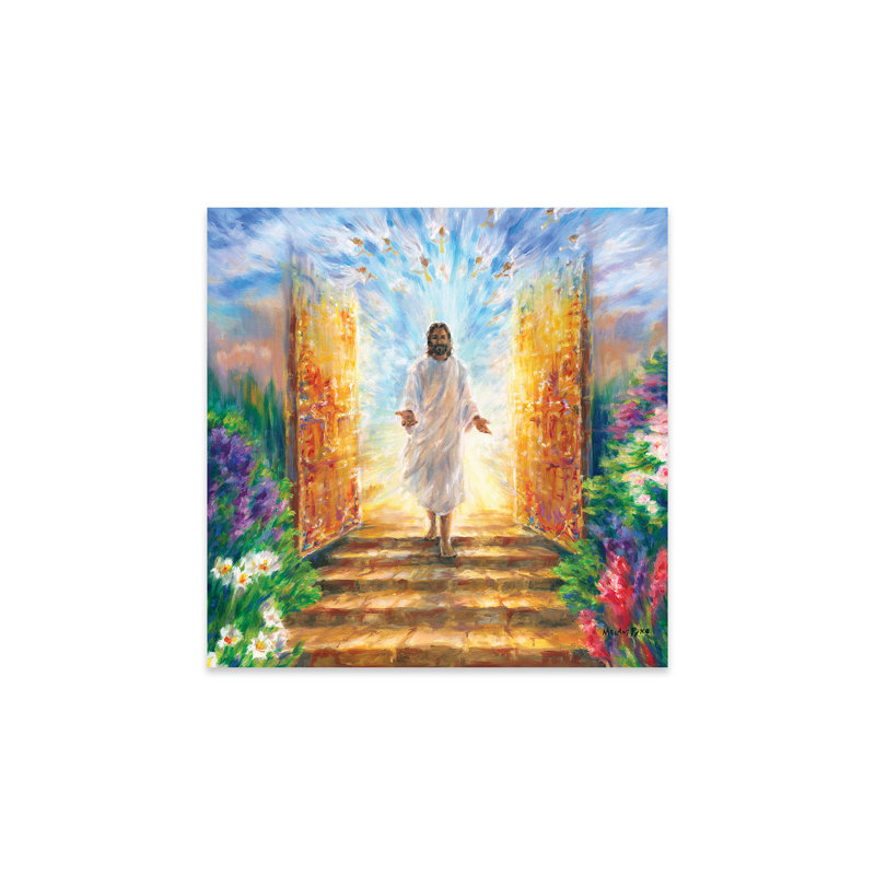 «Jesus At Heaven's Gates» par Melani Pyke