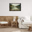  Toile flottante encadrée «Tile Mountain Landscape» par LSR Design Studio-1692308145-1692308151