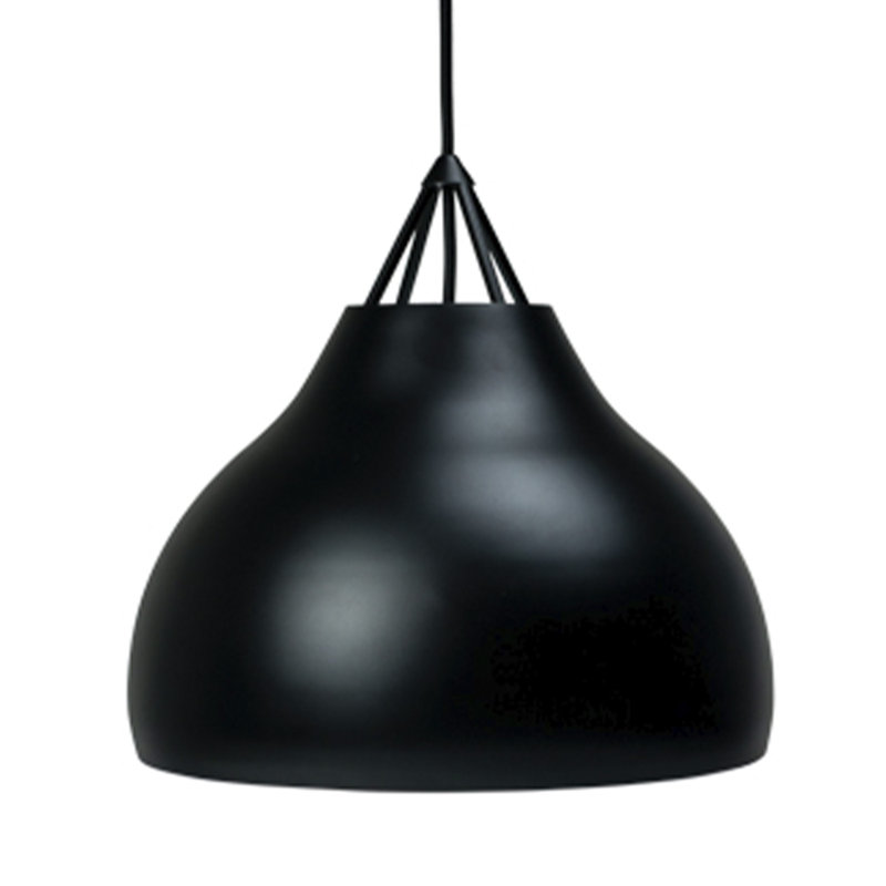 1 - Light Black Single Pendant