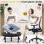 Fauteuil de bureau noir Criss Cross