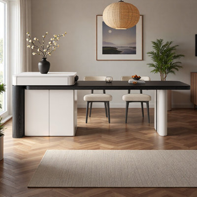 Modern, Simple and Extendable Dining Table