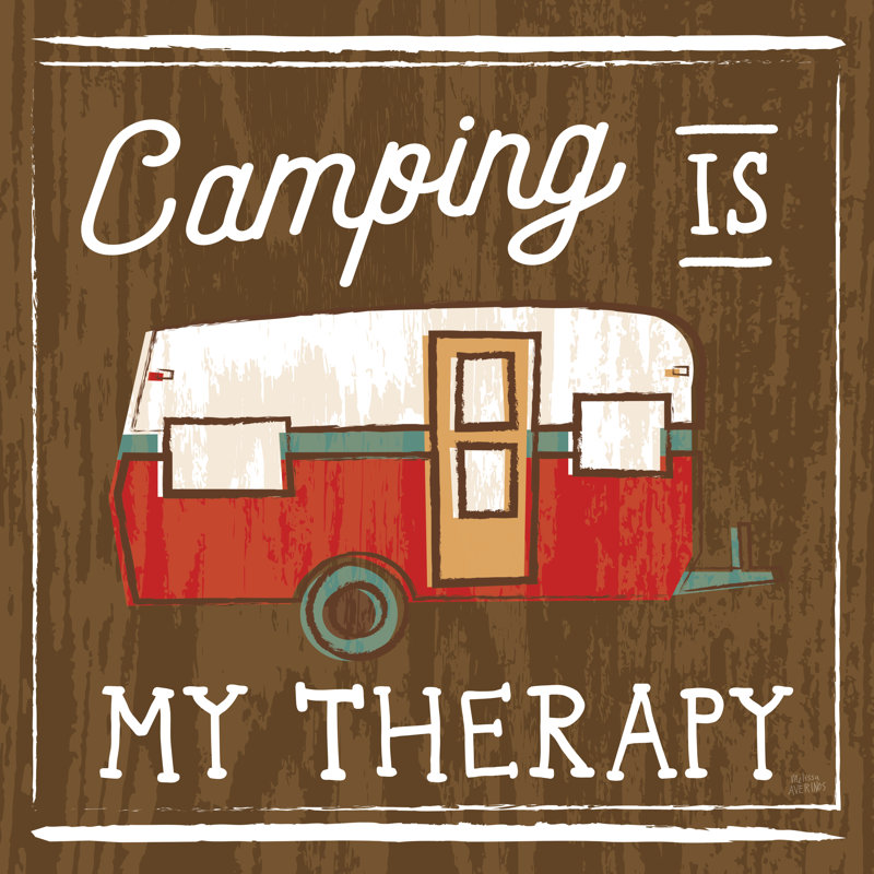 Comfy Camping IV by Melissa Averinos - Wrapped Canvas Print, 91cm H x 91cm W