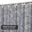 Rideau de douche blanc avec 12 crochets Targets-533175948