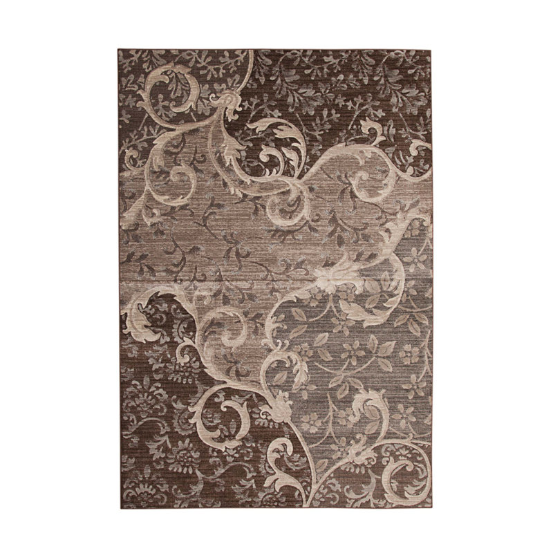 Shawana Viscose Floral Rug