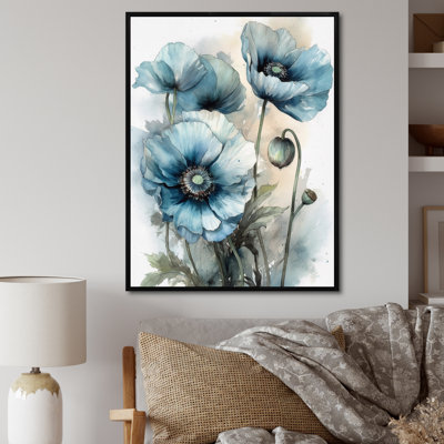 Radiance souvenir de coquelicot II sur toile