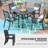 Leonard Metal Outdoor Stacking Dining Armchair