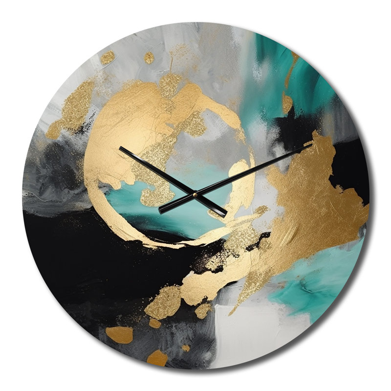Horloge murale abstraite V, Moyenne