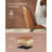 Mid-Century Modern Upholstered Dining Chairs, Synthetic Leather With Storage Pocket-724788600