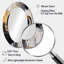 Miroir mural moderne doré à multiples facettes tourbillons dorés-1792180638