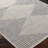Calliah Striped Polypropylene Area Rug in Blue/Cream-1638049956
