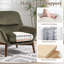 Chaise d'appoint rembourrée Odell-1776967167