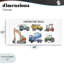 Camions de construction industrielle, conception par Christine Simpson Art-1073687415