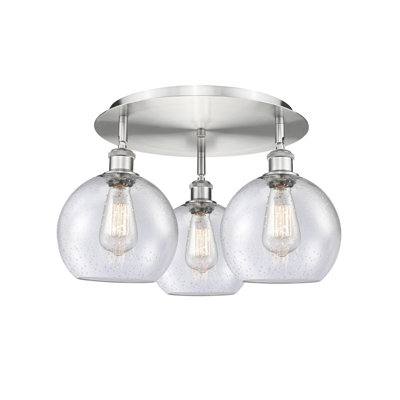 Ellington Glass Flush Mount
