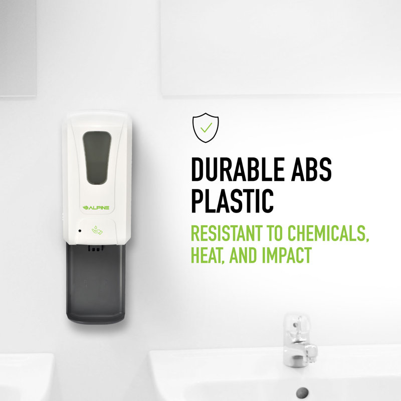 Wall Mount Automatic Gel Hand Soap Dispenser, White