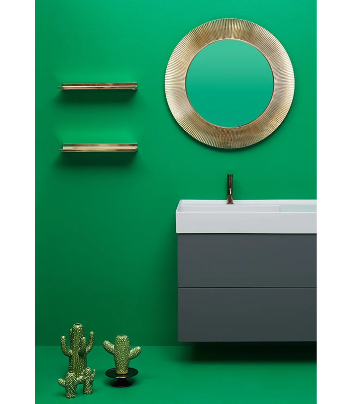 Shelfish Floating Shelf by Ludovica and Roberto Palomba, Gold