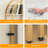 Arched Bookshelves and Bookcases: Triple Wide 5-Tier Large Open Bookshelf-1636795919
