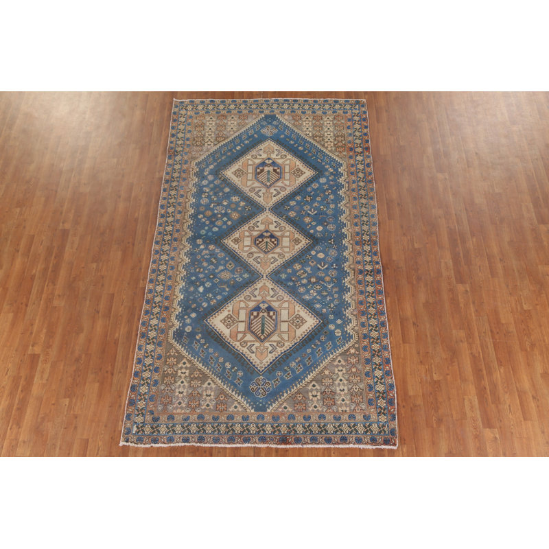 Tapis tribal bleu 6 x 10